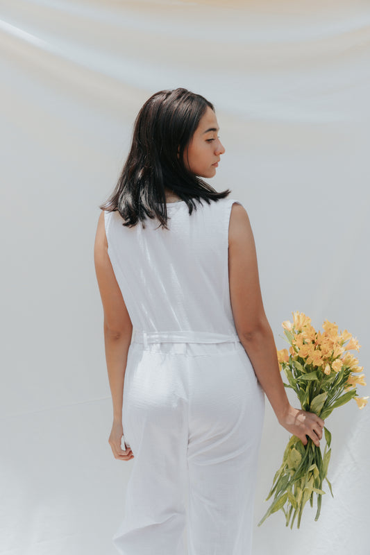 Jumpsuit Cora Blanco
