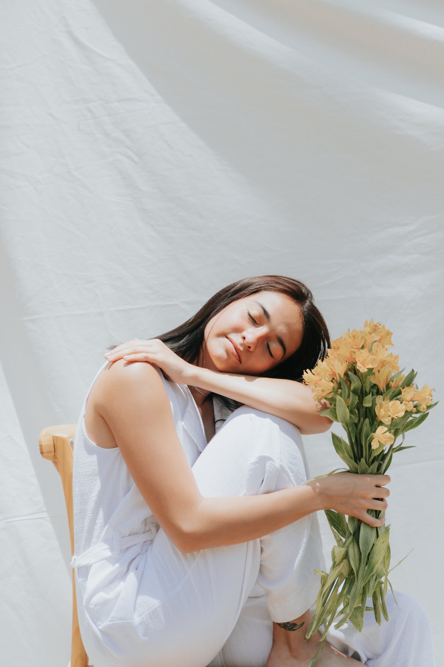 Jumpsuit Cora Blanco