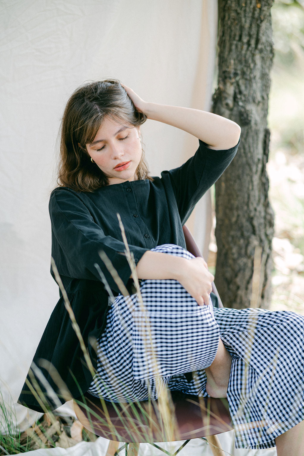 Pantalon Rita Cuadros