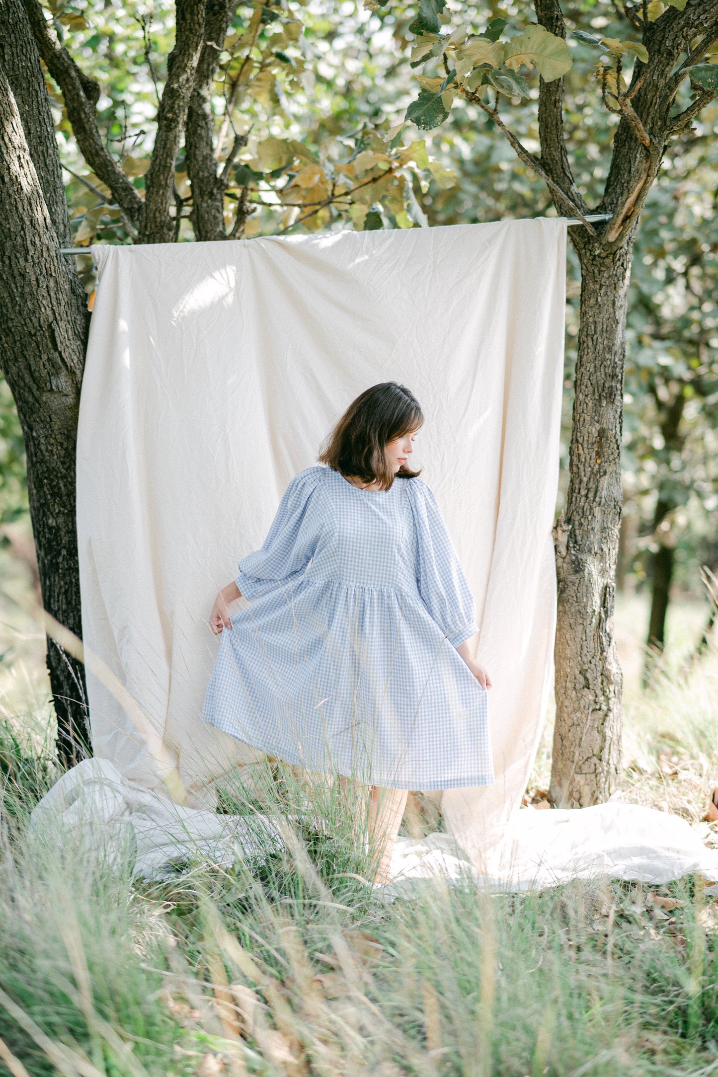 Vestido Bertha Cuadros