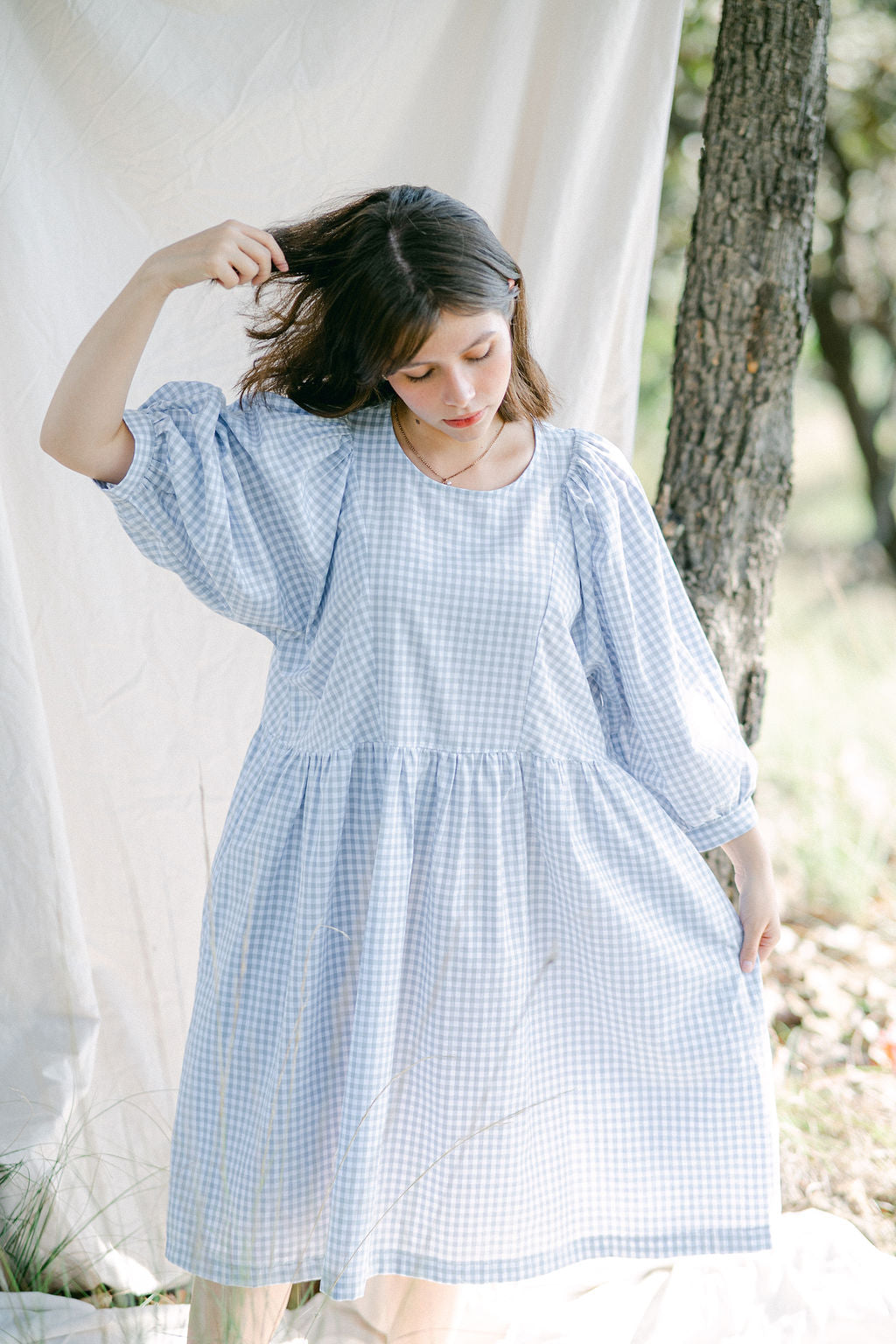 Vestido Bertha Cuadros