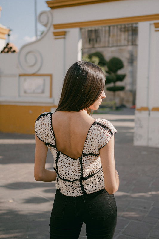 Top Crochet Marigold