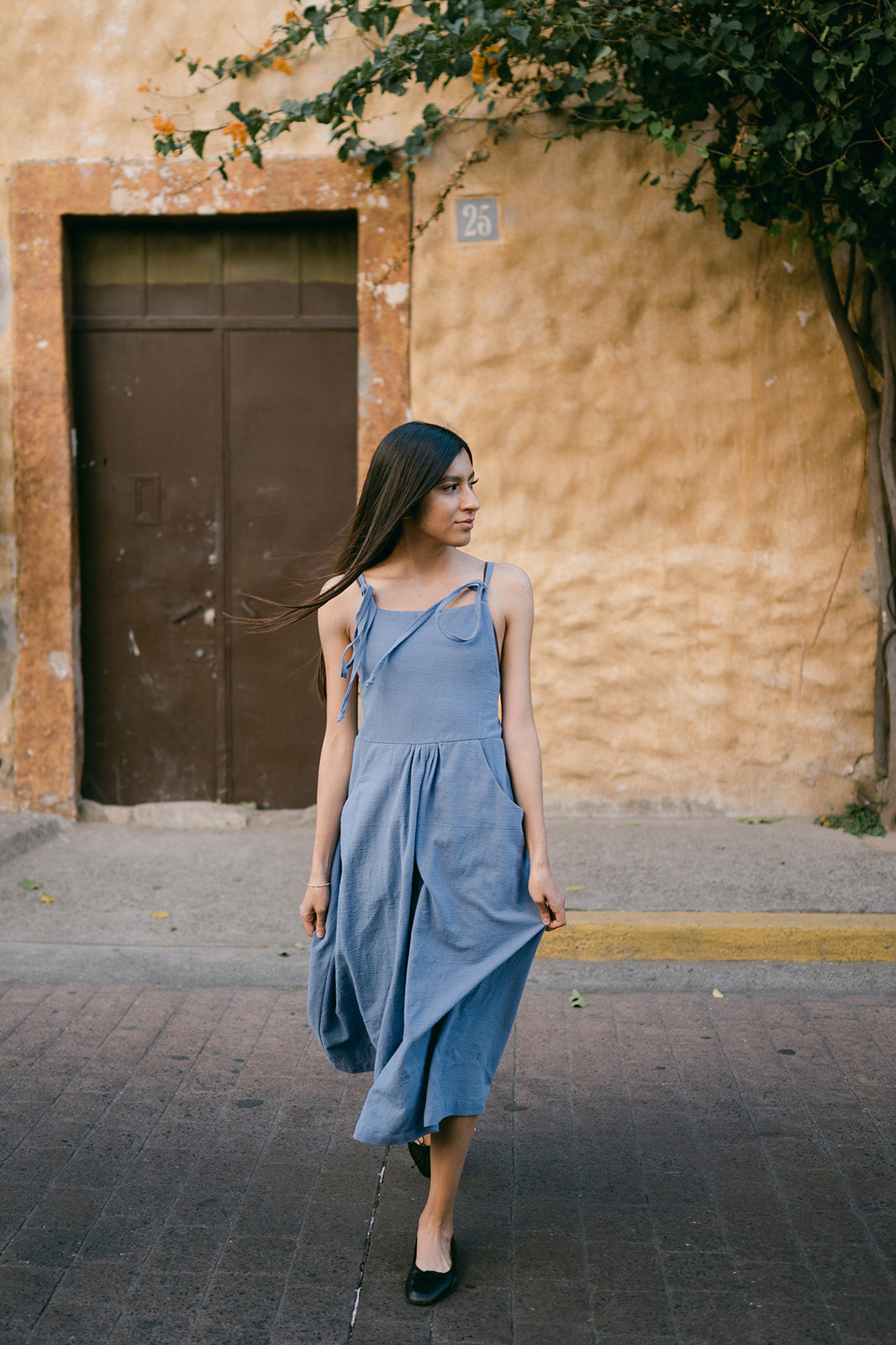 Vestido Amanda Azul