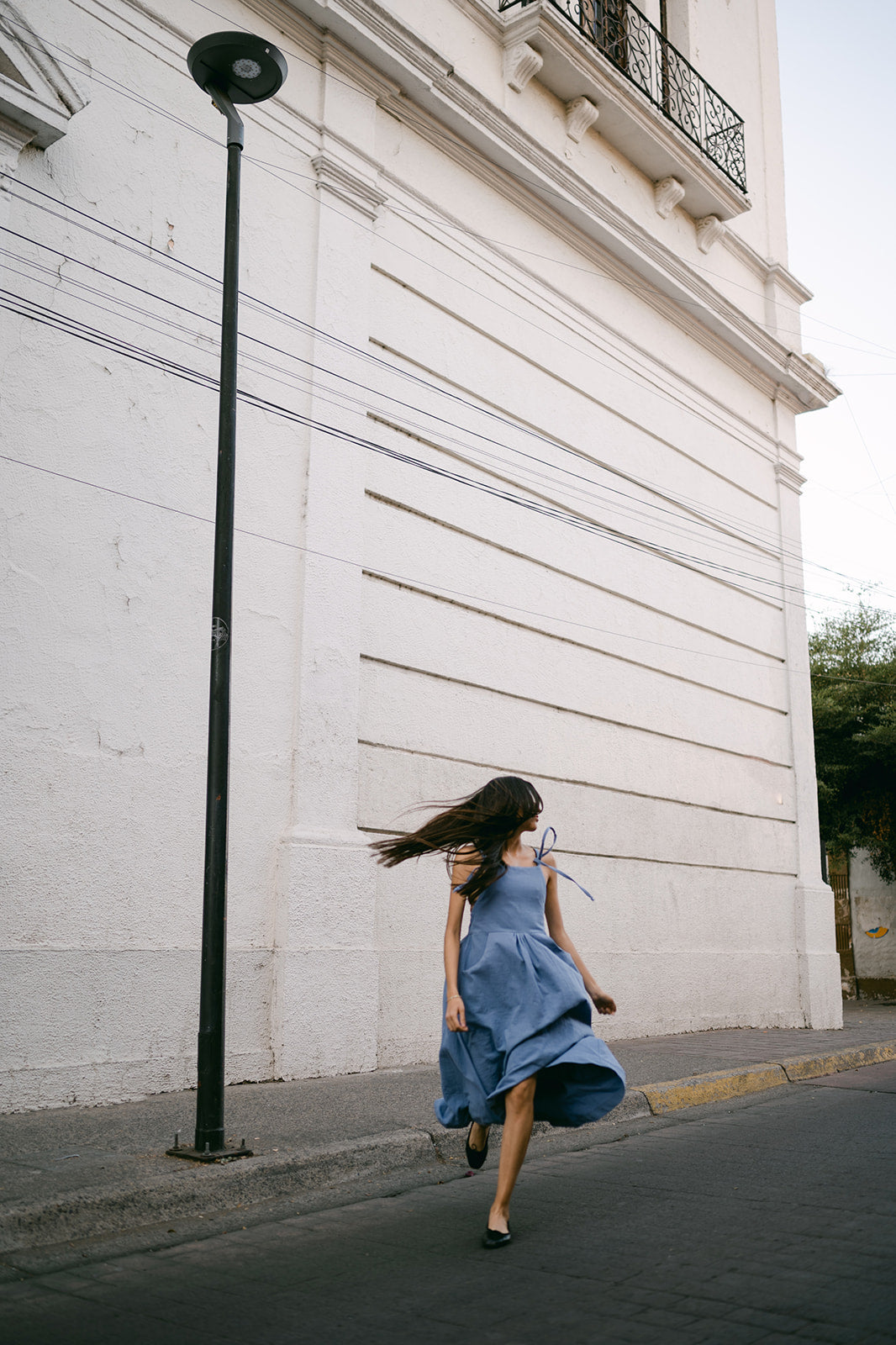 Vestido Amanda Azul