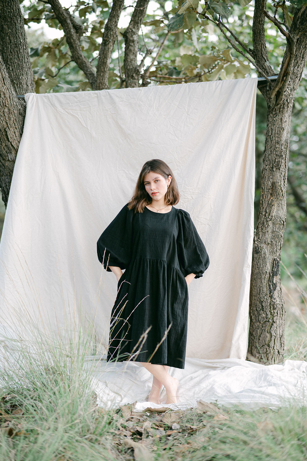 Vestido Bertha Negro