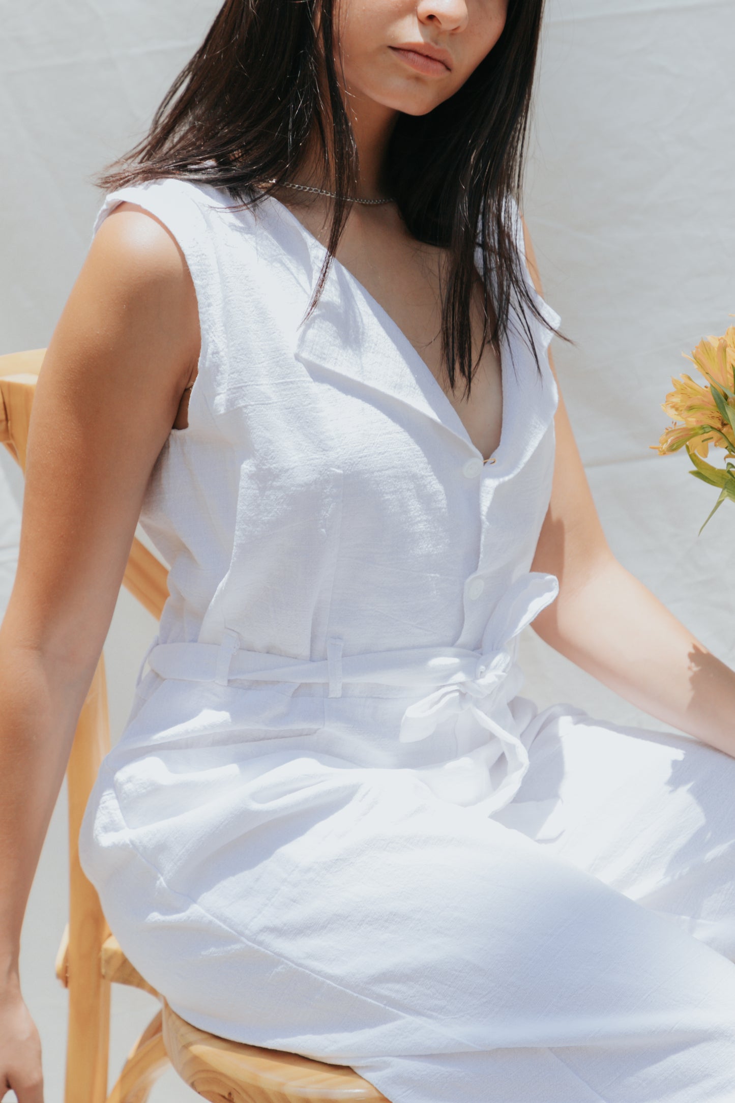 Jumpsuit Cora Blanco