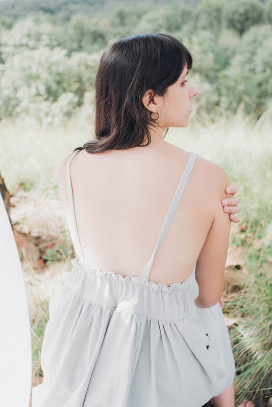 Vestido Amanda Gris